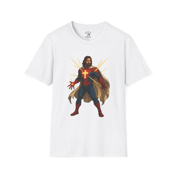 Christian Superhero T-Shirt, Faith-Based Apparel, Gift for Men and Women, Inspirational Tee, Religious Clothing, Church Events