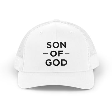 Religious Snapback Trucker Cap - "Son of God" Design