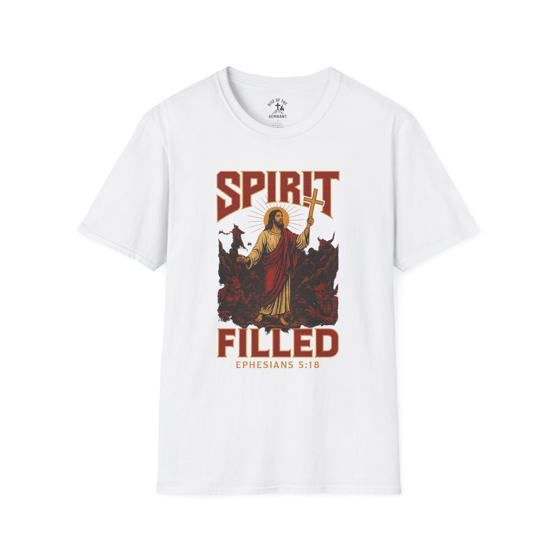 Spiritual Graphic Tee, Faith-based Apparel, Inspirational T-shirt, Scripture T-shirt, Religious Clothing, Christian Gift