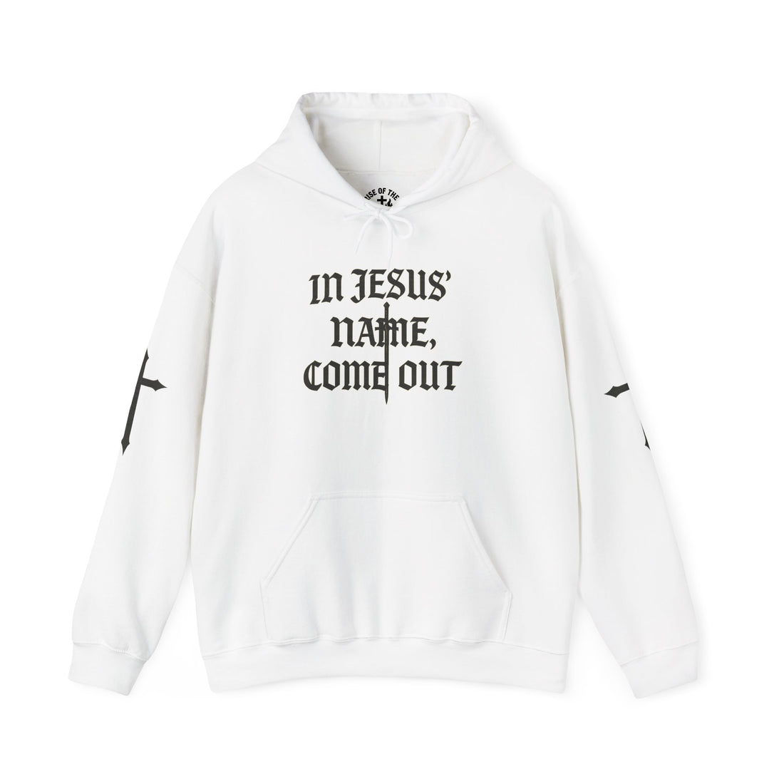 Faith-Inspired Unisex Hoodie "Deliverance Through Christ"