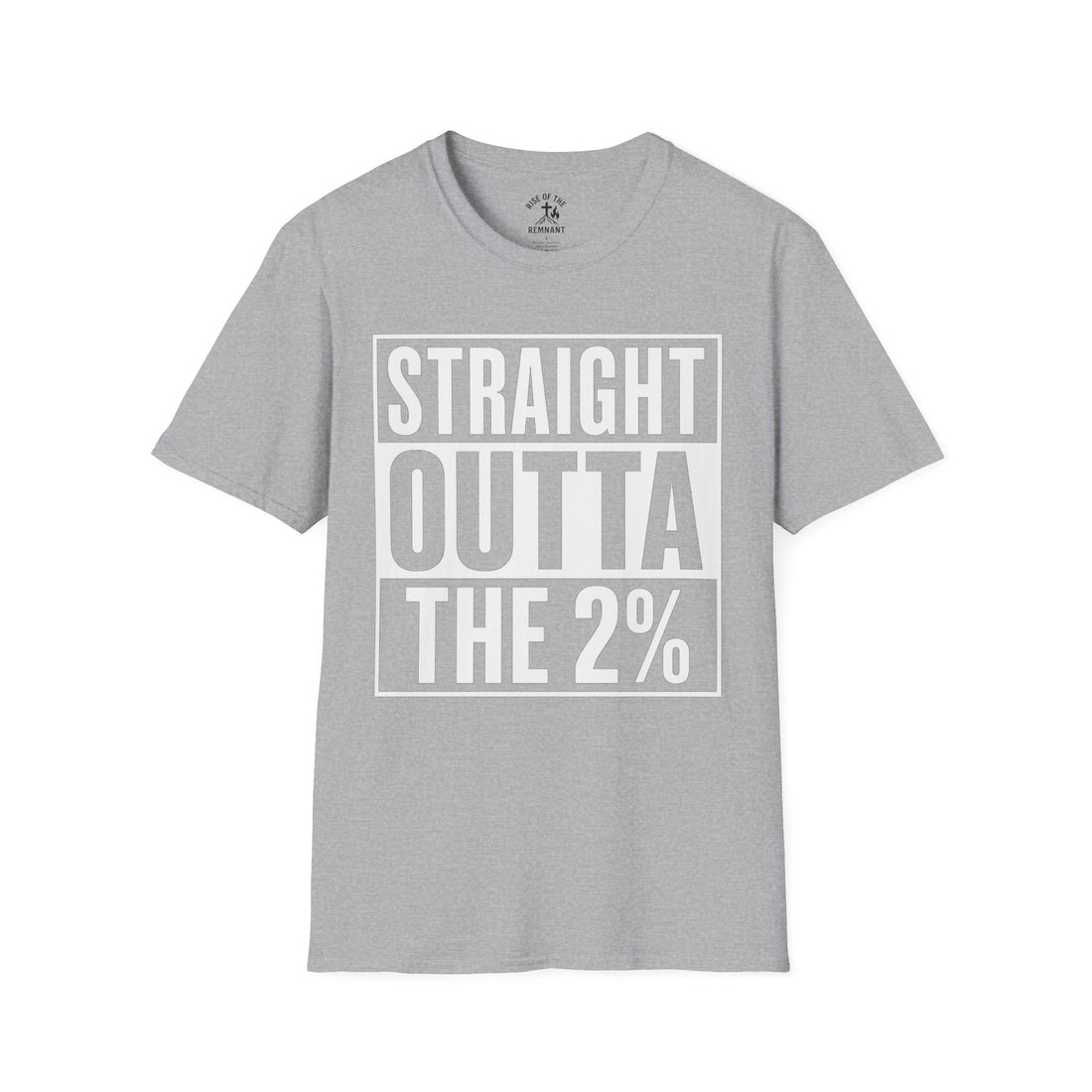 Straight Outta the 2% x ROTR Graphic T-Shirt - Unisex Softstyle Tee