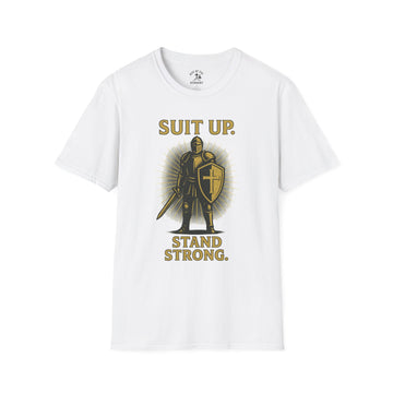Unisex Christian Armor T-Shirt, Motivational Tee, Faith-Based Apparel, Biblical Quote Shirt, Spiritual Gifts, Religious Clothing