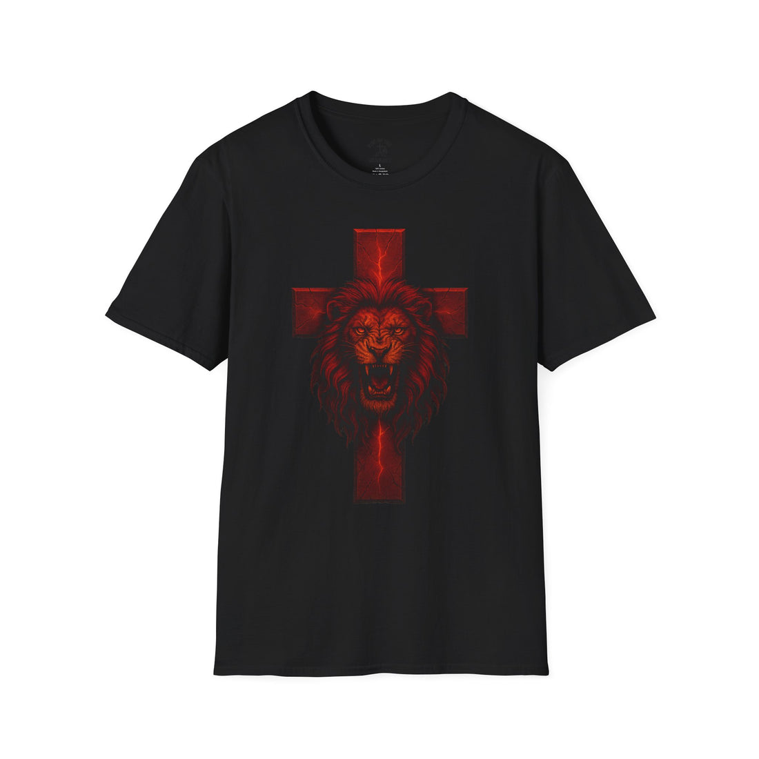 Faith-Inspired Lion T-Shirt, Religious Apparel, Christian Style, Inspirational Gift, Bible Verse Shirt