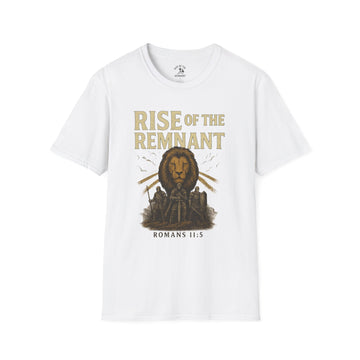 Unisex Graphic Tee - Rise of the Remnant, Faith-Based Apparel, Christian Gift, Inspirational T-Shirt, Spiritual Wear