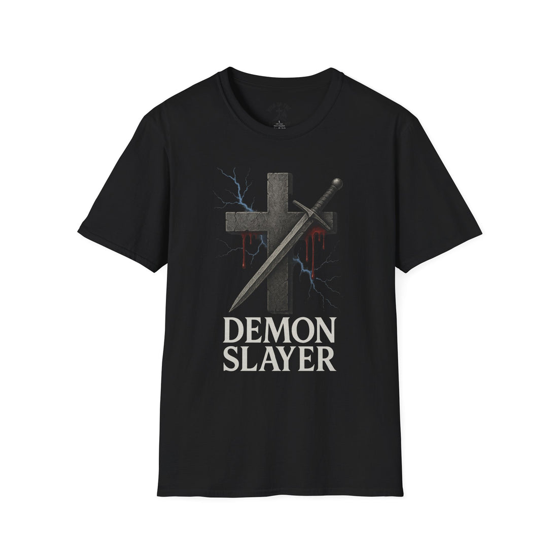 Demon Slayer Inspirational T-Shirt | Unisex Softstyle Graphic Tee, Faith-Based Apparel, Gift for Anime Fans, Spiritual Warfare Shirt, [...]