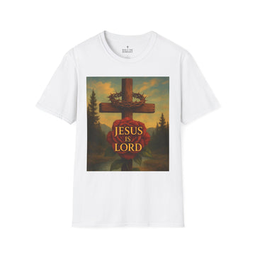 Jesus is Lord Unisex Softstyle T-Shirt - Faith Inspired Christian Apparel