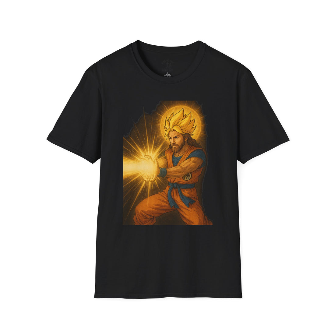 Spiritual Super Saiyan T-Shirt | Unisex Softstyle Tee | Dragon Ball Inspired | Christian Message | Gift for Anime Fans