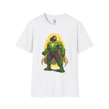 Heroic Faith Unisex T-Shirt, Inspirational Tees, Superhero Shirt, Motivational Clothing, Gifts for Dad or Believers