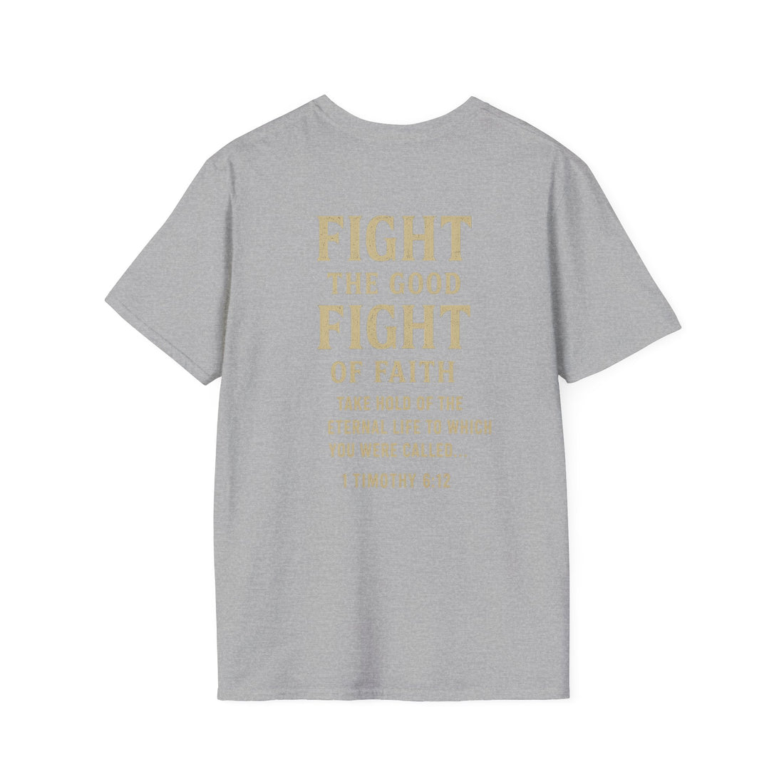 Faith-Inspired Unisex T-Shirt, Christian Apparel, Inspirational Gift, Casual Wear, Biblical Quote Tee
