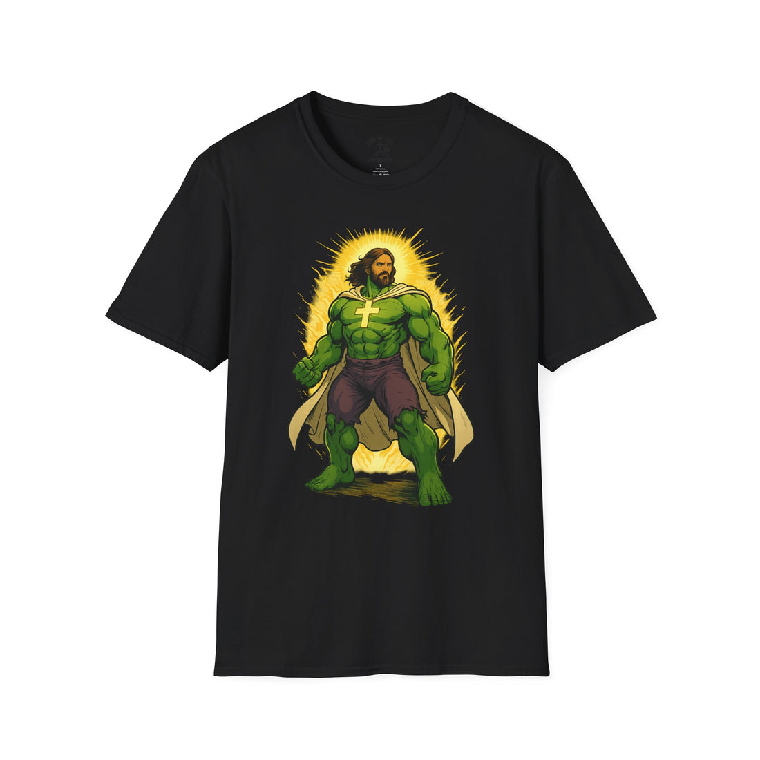 Heroic Faith Unisex T-Shirt, Inspirational Tees, Superhero Shirt, Motivational Clothing, Gifts for Dad or Believers