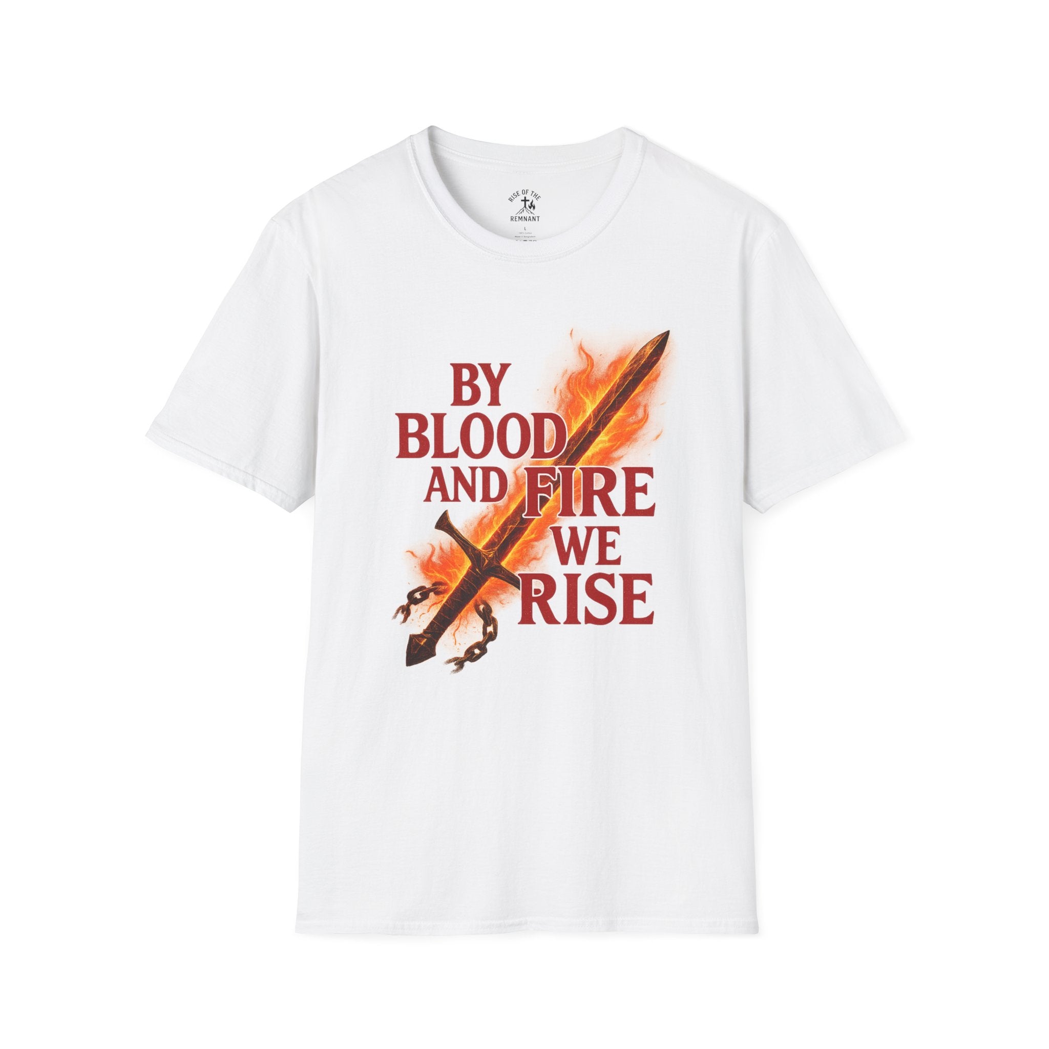 Graphic Inspirational T-Shirt, Unisex Softstyle Tee, Motivational Quote Shirt, Faith-Based Apparel, Christian Gift
