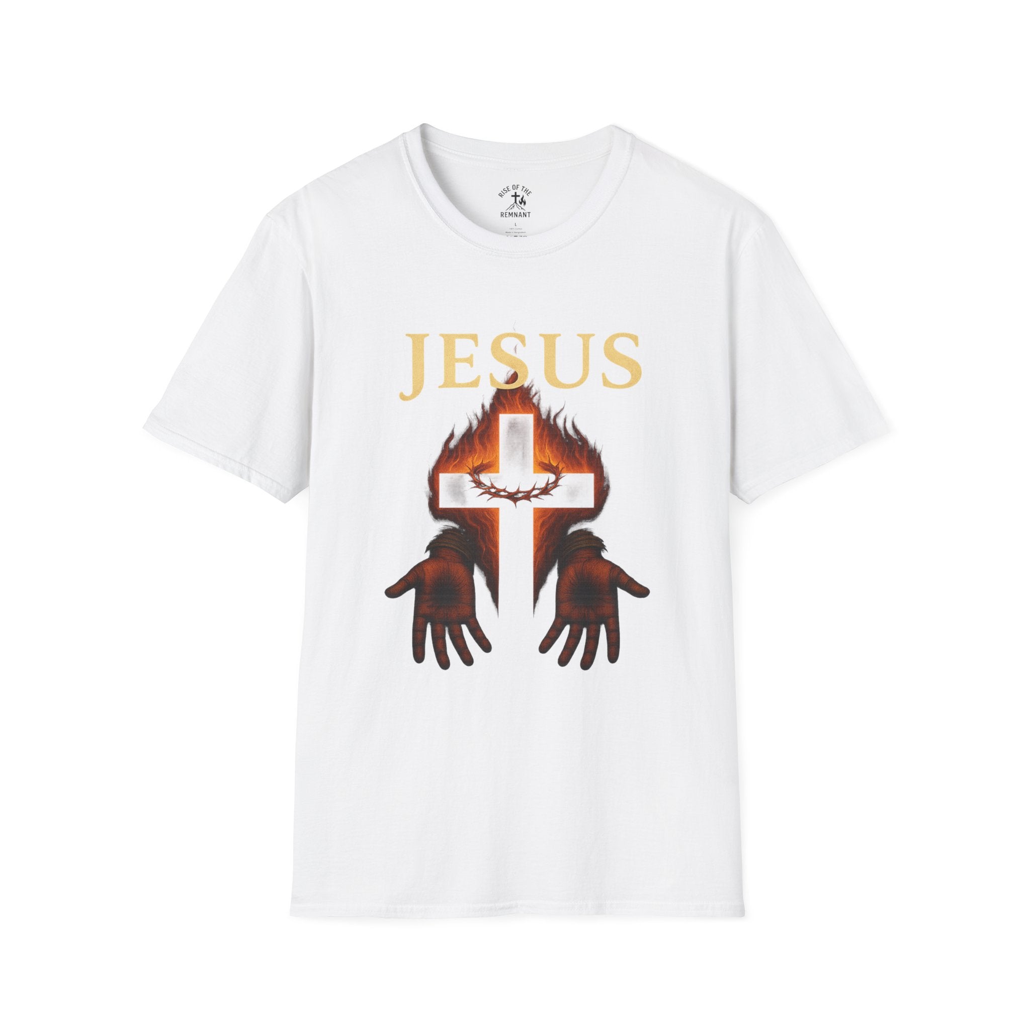 Faith-Inspired Unisex T-Shirt, Christian Apparel, God-Symbol Tee, Inspirational Gift for Believers, Religious Holiday Clothing