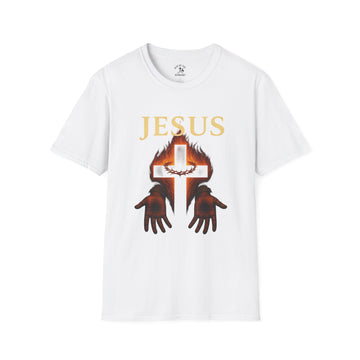 Faith-Inspired Unisex T-Shirt, Christian Apparel, God-Symbol Tee, Inspirational Gift for Believers, Religious Holiday Clothing