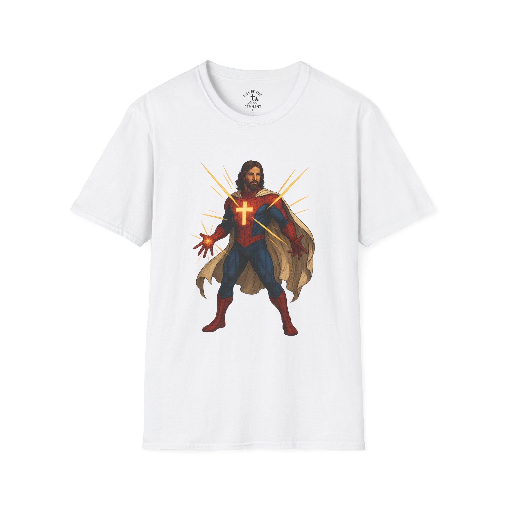 Christian Superhero T-Shirt, Faith-Based Apparel, Gift for Men and Women, Inspirational Tee, Religious Clothing, Church Events