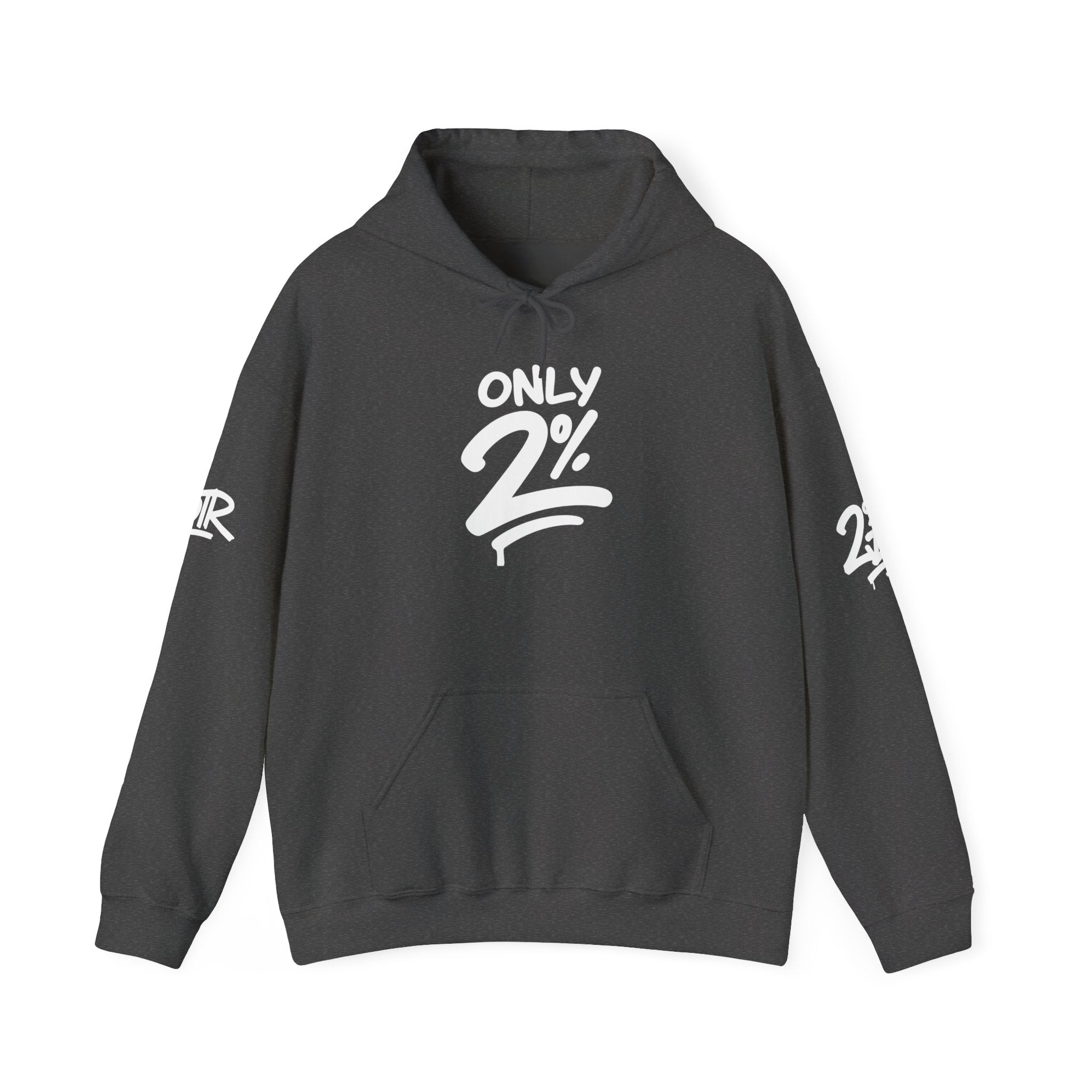 2% x ROTR Unisex Hooded Sweatshirt - Only 2% Design