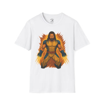 Warrior Spirit Unisex T-Shirt - Inspirational Quote, Graphic Tee, Gift for Men, Faith-Based Apparel, Biblical T-Shirt