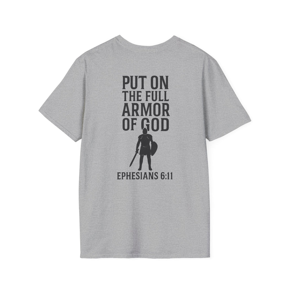 Unisex Christian Armor T-Shirt, Motivational Tee, Faith-Based Apparel, Biblical Quote Shirt, Spiritual Gifts, Religious Clothing