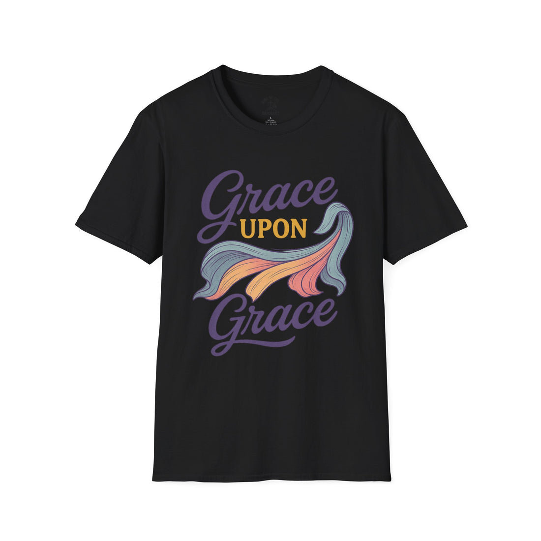 Inspirational T-Shirt for Kind Hearts, Unisex Softstyle Tee, Grace Upon Grace Shirt, Faith-Based Apparel, Perfect Gift for Family & [...]