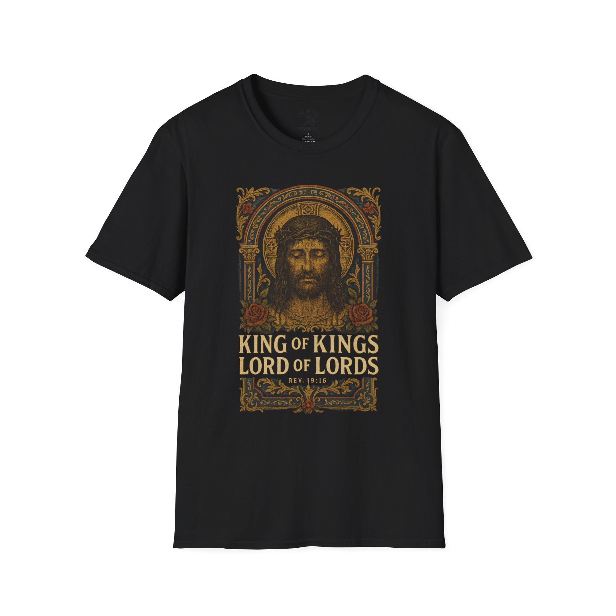 Faith-Inspired Unisex T-Shirt: King of Kings & Lord of Lords, Religious Apparel, Christian T-Shirt, Spiritual Gift, Church Wear, Bible [...]