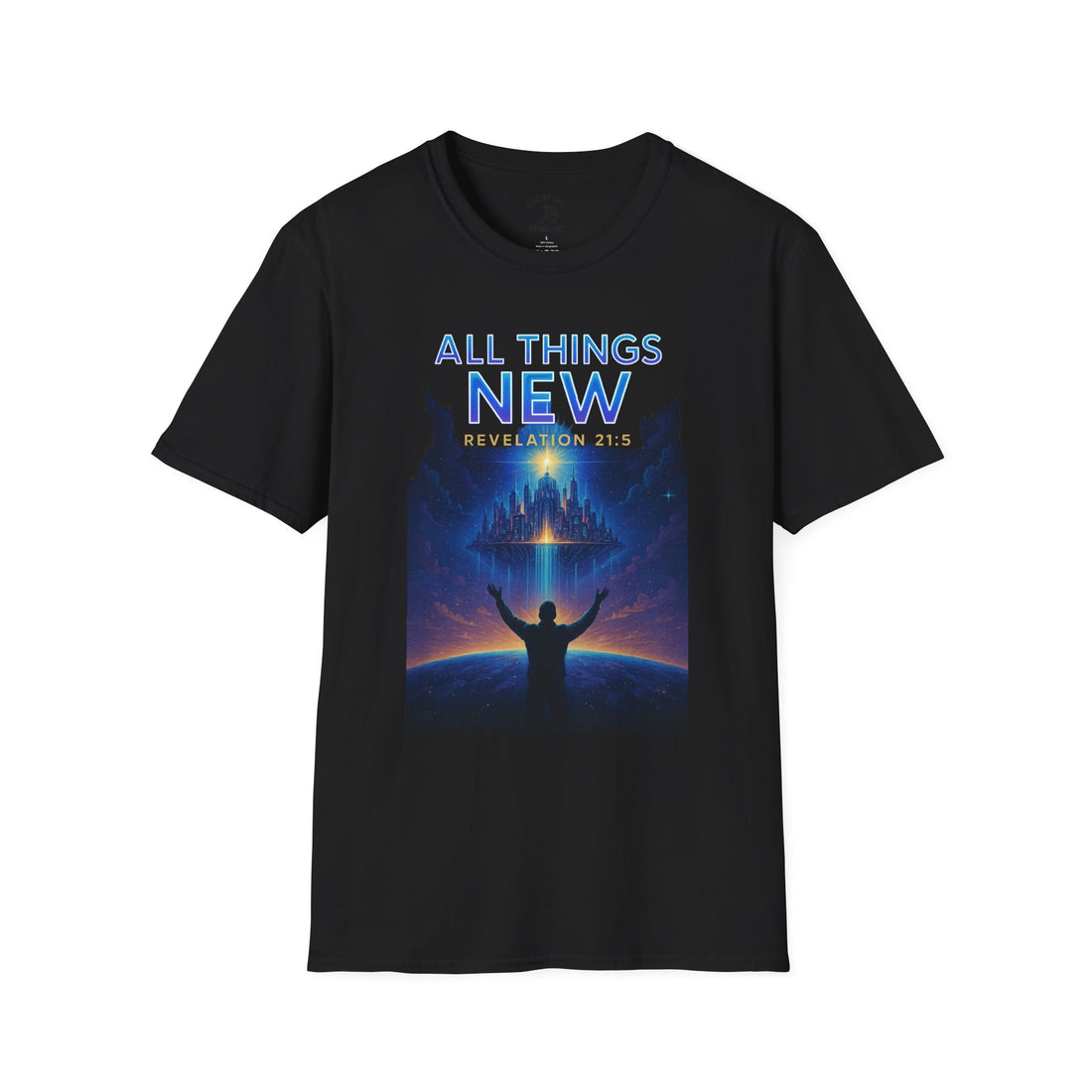 Inspirational Unisex T-Shirt - All Things New, Faith-Based Tee, Christian Apparel, Motivational Shirt, Everyday Wear