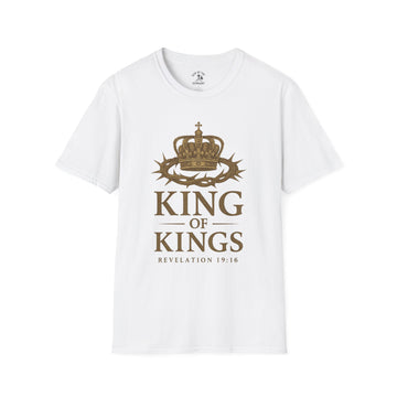 King of Kings Unisex T-Shirt | Inspirational Christian Tee, Faith Shirt, Scripture Apparel, Religious Gift, Church Wear