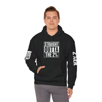 2% x ROTR Unisex Hoodie: 'Straight Outta The 2%'
