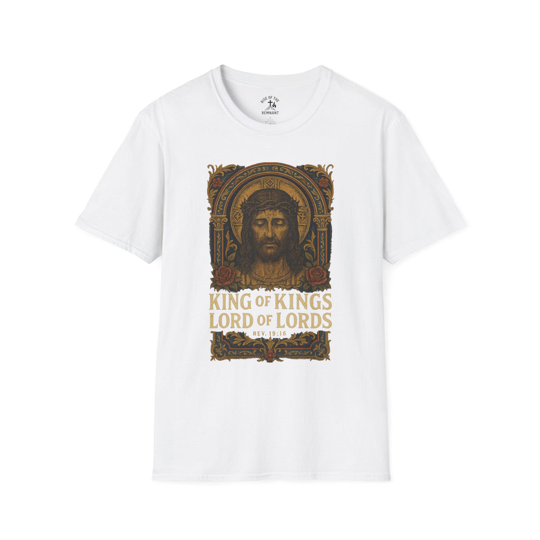 Faith-Inspired Unisex T-Shirt: King of Kings & Lord of Lords, Religious Apparel, Christian T-Shirt, Spiritual Gift, Church Wear, Bible [...]