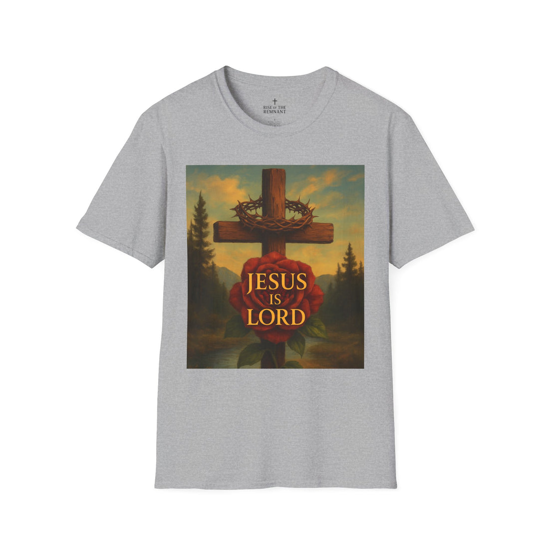 Jesus is Lord Unisex Softstyle T-Shirt - Faith Inspired Christian Apparel