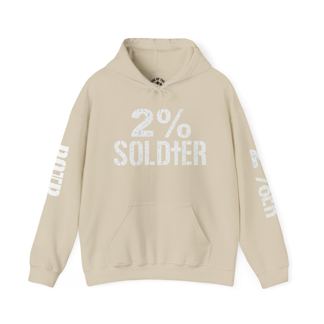 2% x ROTR Soldier Unisex Heavy Blend™ Hooded Sweatshirt - Comfy Military-Inspired Apparel