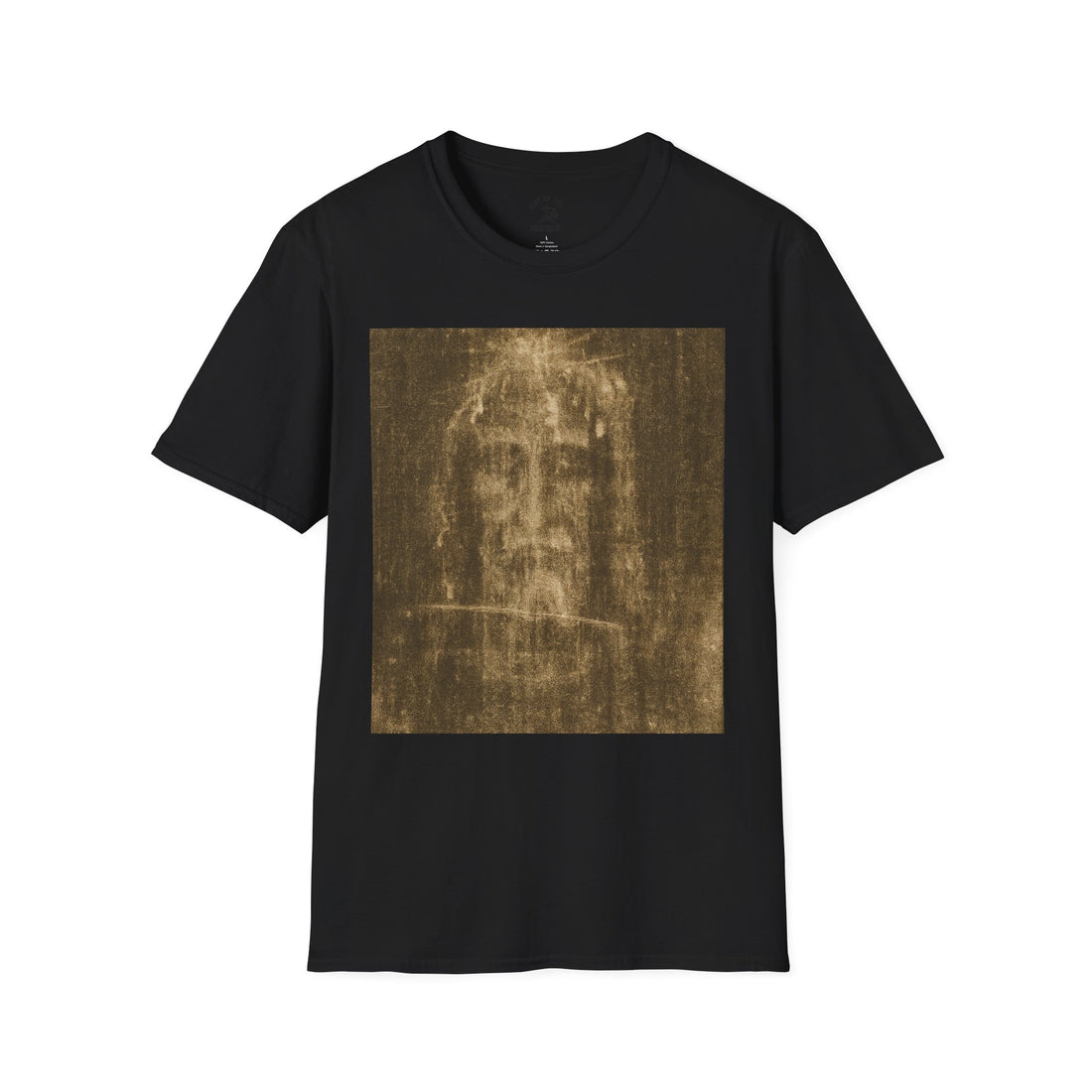 Vintage Religious Artwork T-Shirt, Unisex Tee, Softstyle Shirt, Sunday Best, Gift for Faith Lovers, Casual Wear, Spiritual Apparel