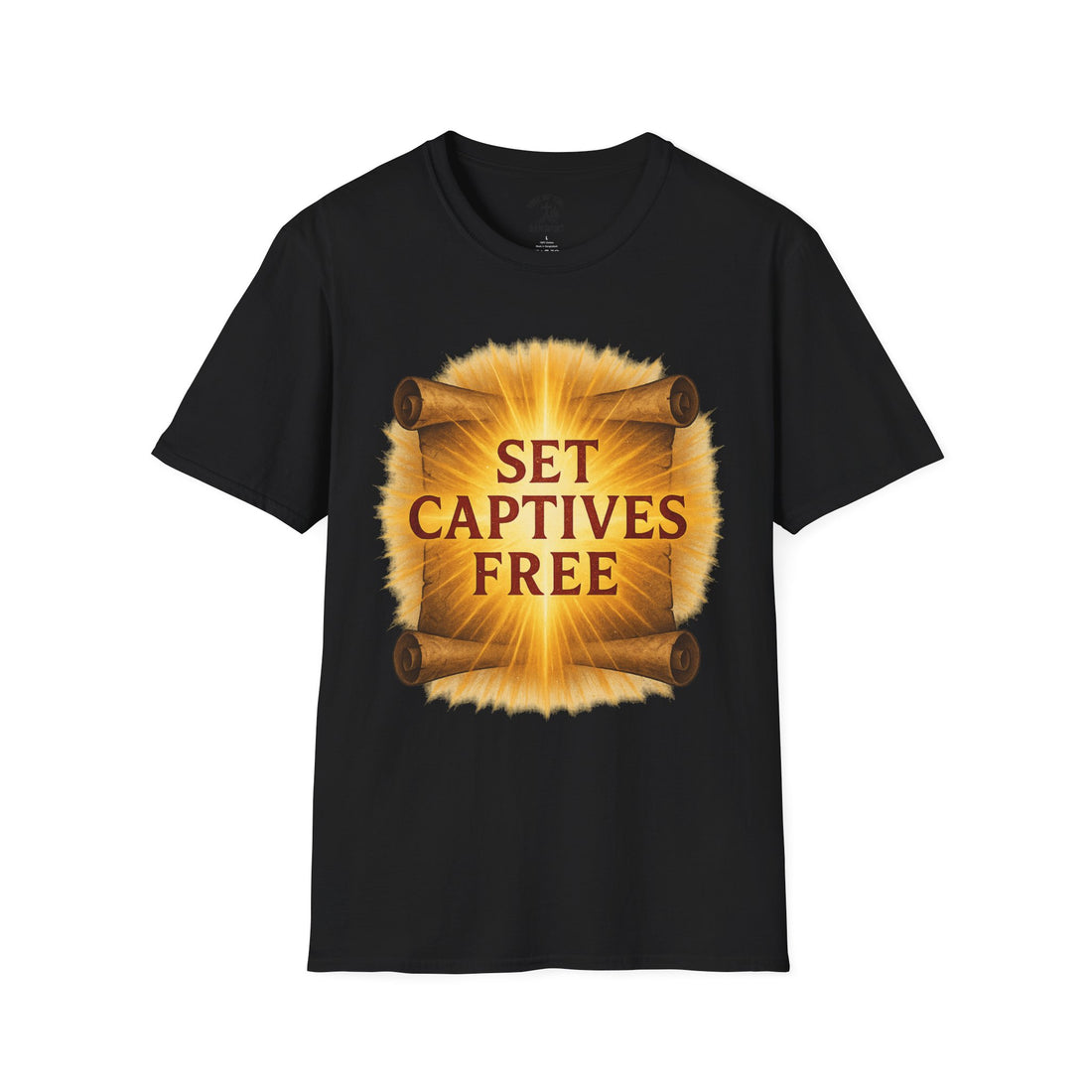 Faith-Inspired Unisex T-Shirt, Set Captives Free Shirt, Christian Apparel, Inspirational T-Shirt, Spiritual Gift