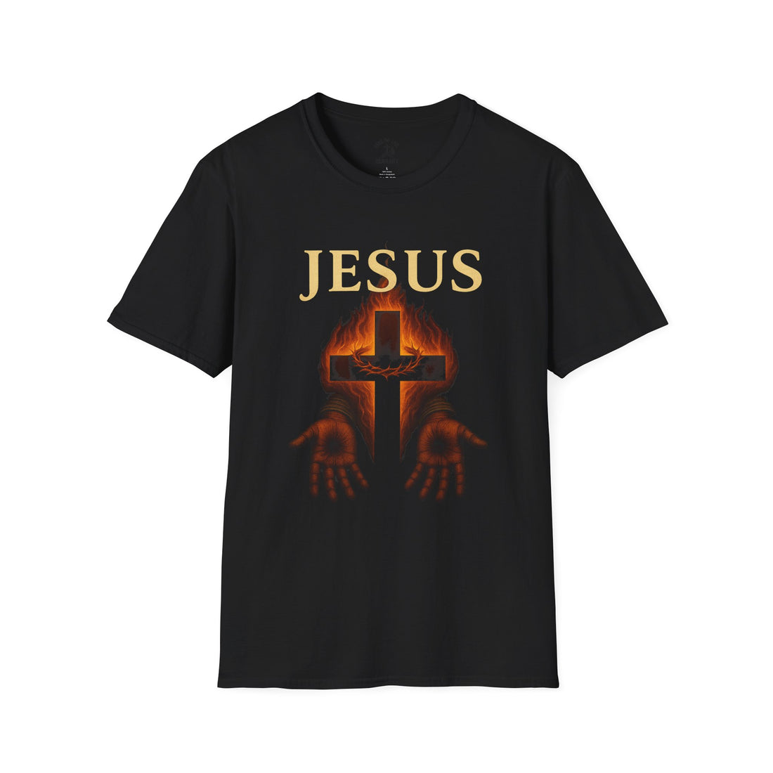 Faith-Inspired Unisex T-Shirt, Christian Apparel, God-Symbol Tee, Inspirational Gift for Believers, Religious Holiday Clothing