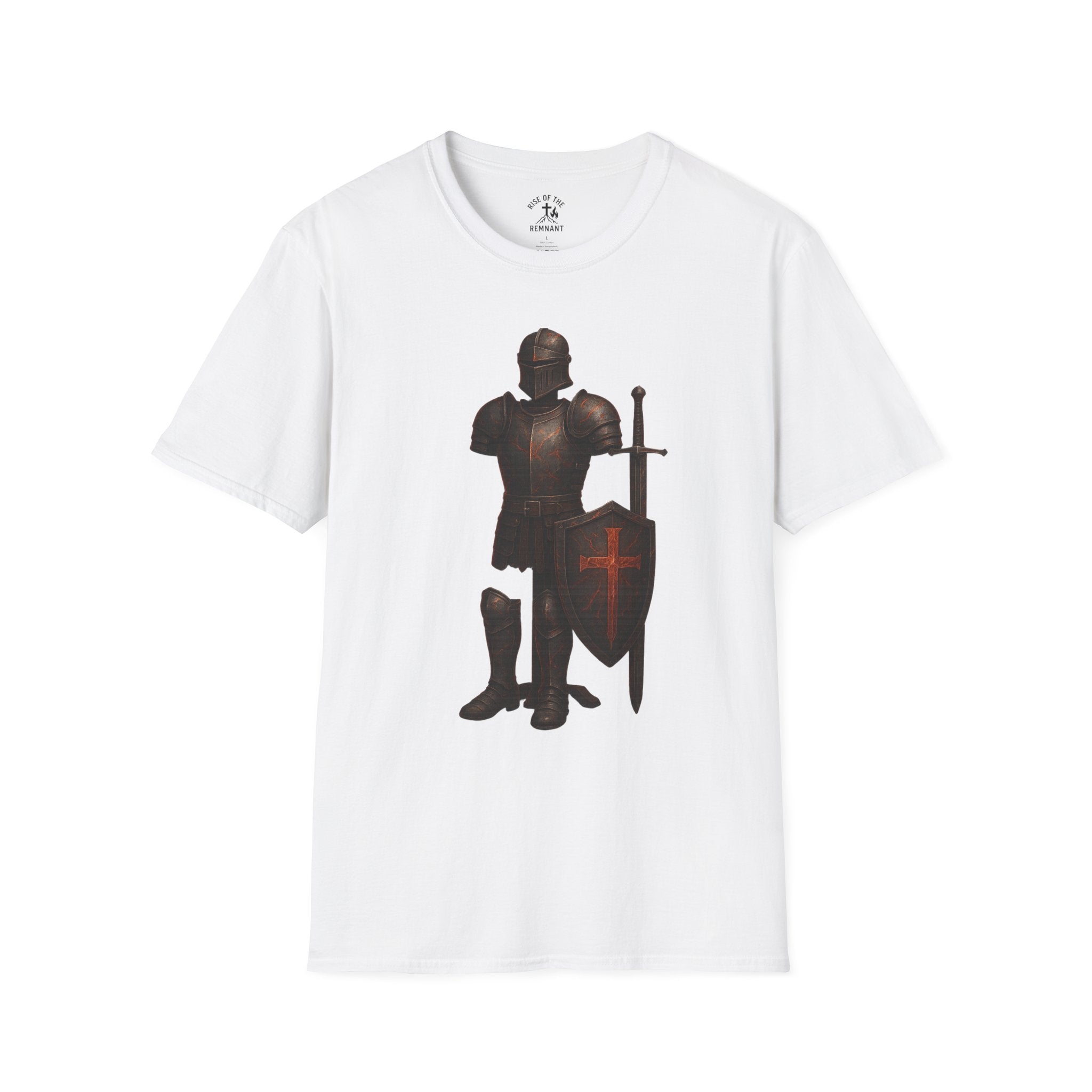 Christian Armor of God T-Shirt, Faith Tee for Men and Women, Inspirational Gift, Bible Verse Apparel, Unisex Softstyle Shirt