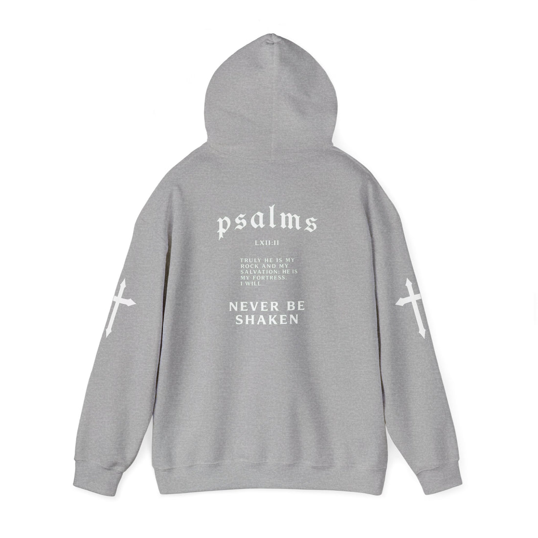 Faith-Inspired Unisex Hoodie with Psalms Design, Cozy Sweatshirt for Spiritual Reflection, Perfect Gift for Believers, Bible Study, [...]