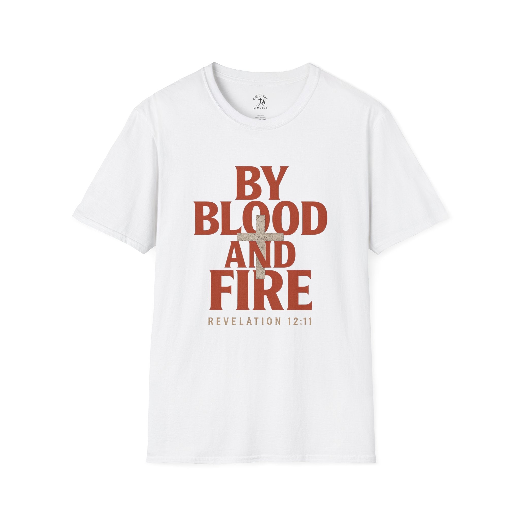 Christian Graphic T-Shirt, Faith-Based Apparel, Religious Gift, Inspirational Tees, Revelation 12:11 Shirt, Unisex Casual Wear