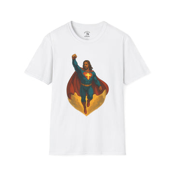 Faith-Inspired Superhero T-Shirt, Unisex Graphic Tee, Minister's Gift, Christian Apparel, Inspirational Shirt, John 15 Quote