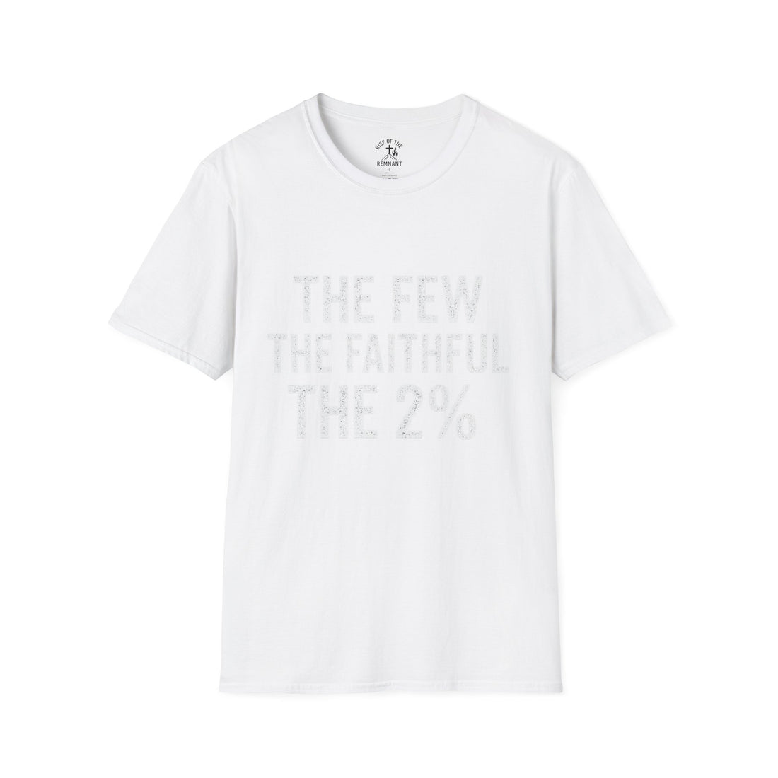 The Few, The Faithful, The 2% x ROTR Unisex T-Shirt - Motivational Lion Graphic Tee